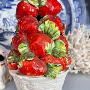 Vintage Italian Strawberry Topiary