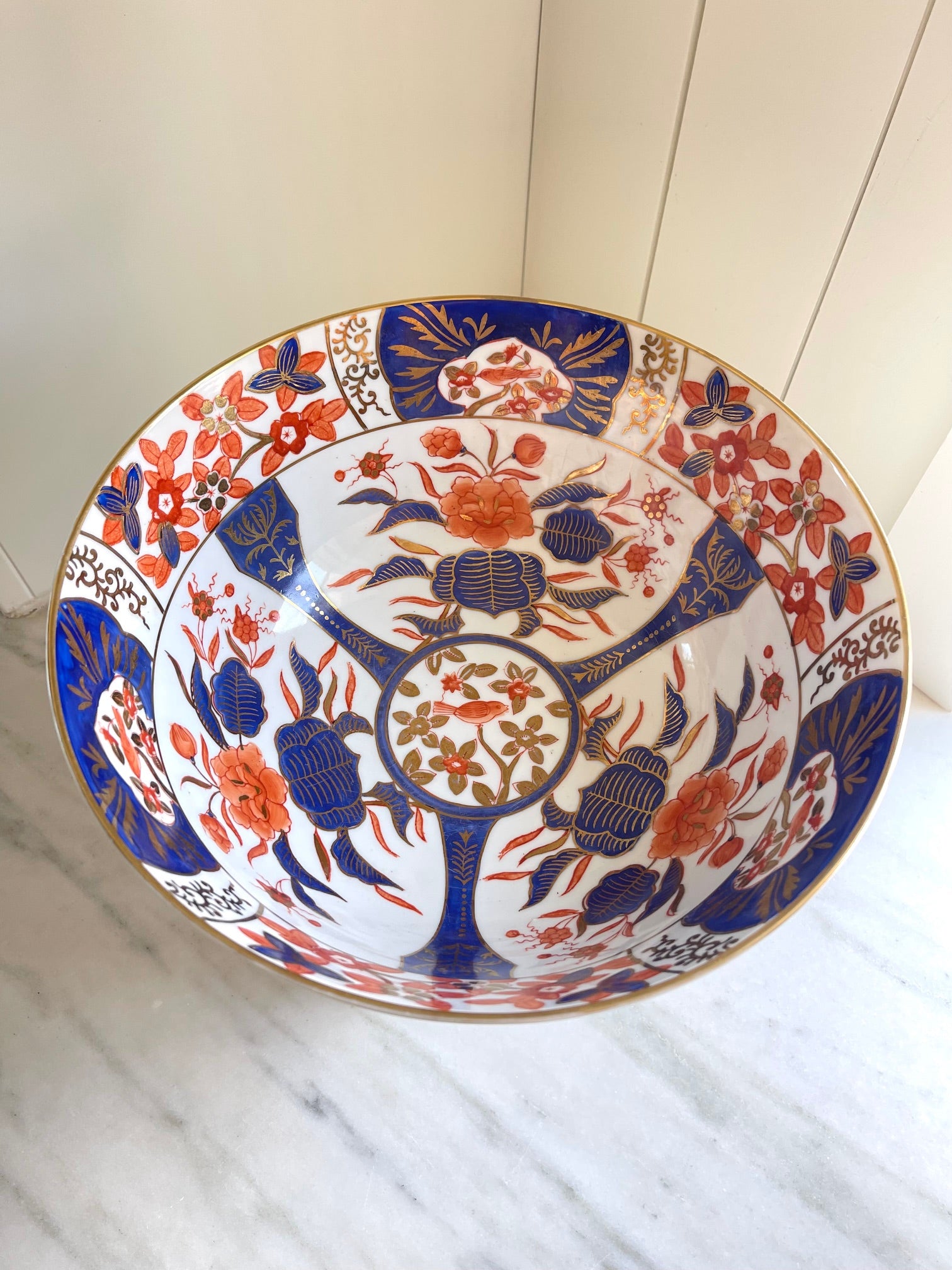 Vintage Imari-Style Bowl