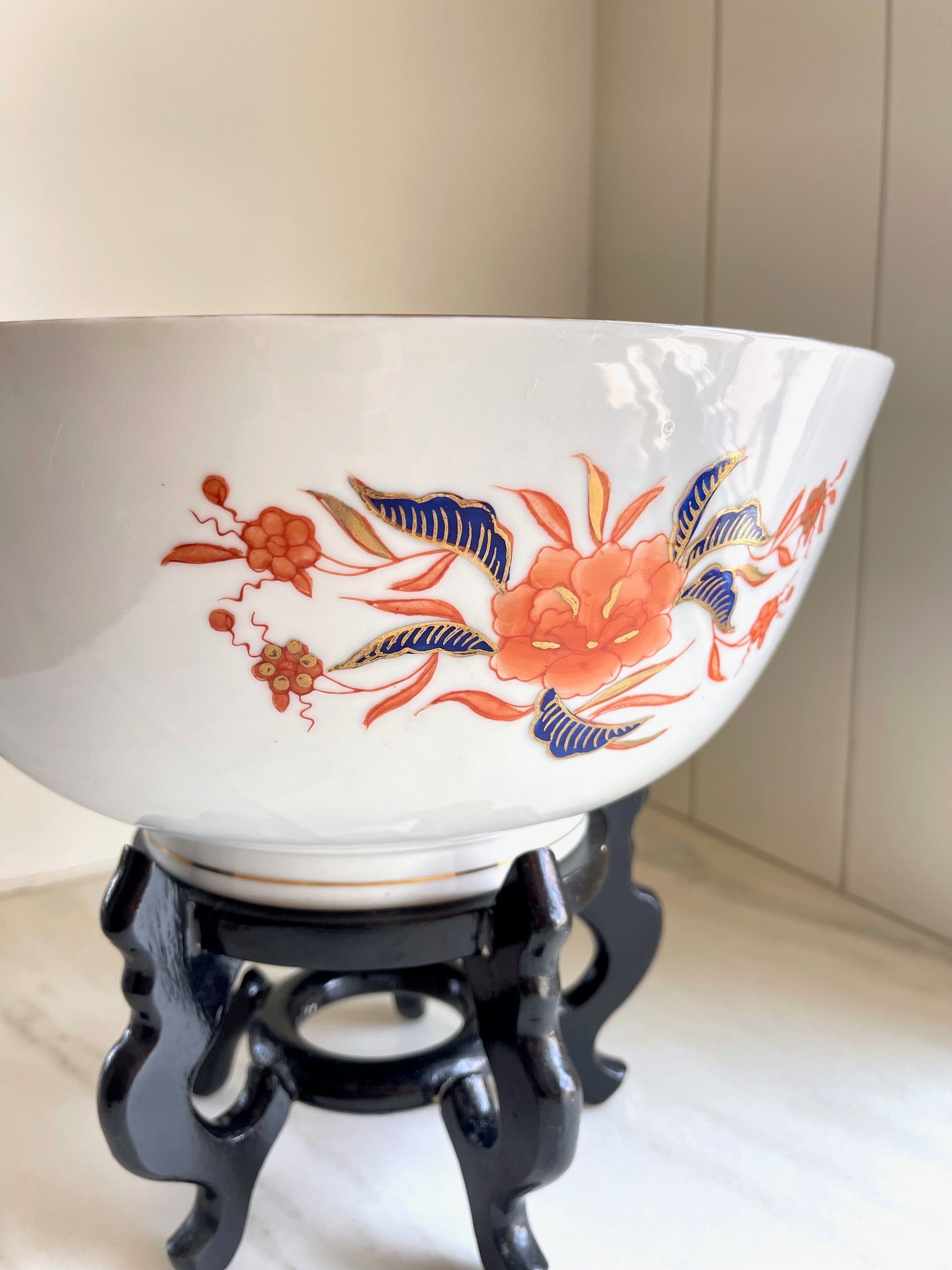 Vintage Imari-Style Bowl