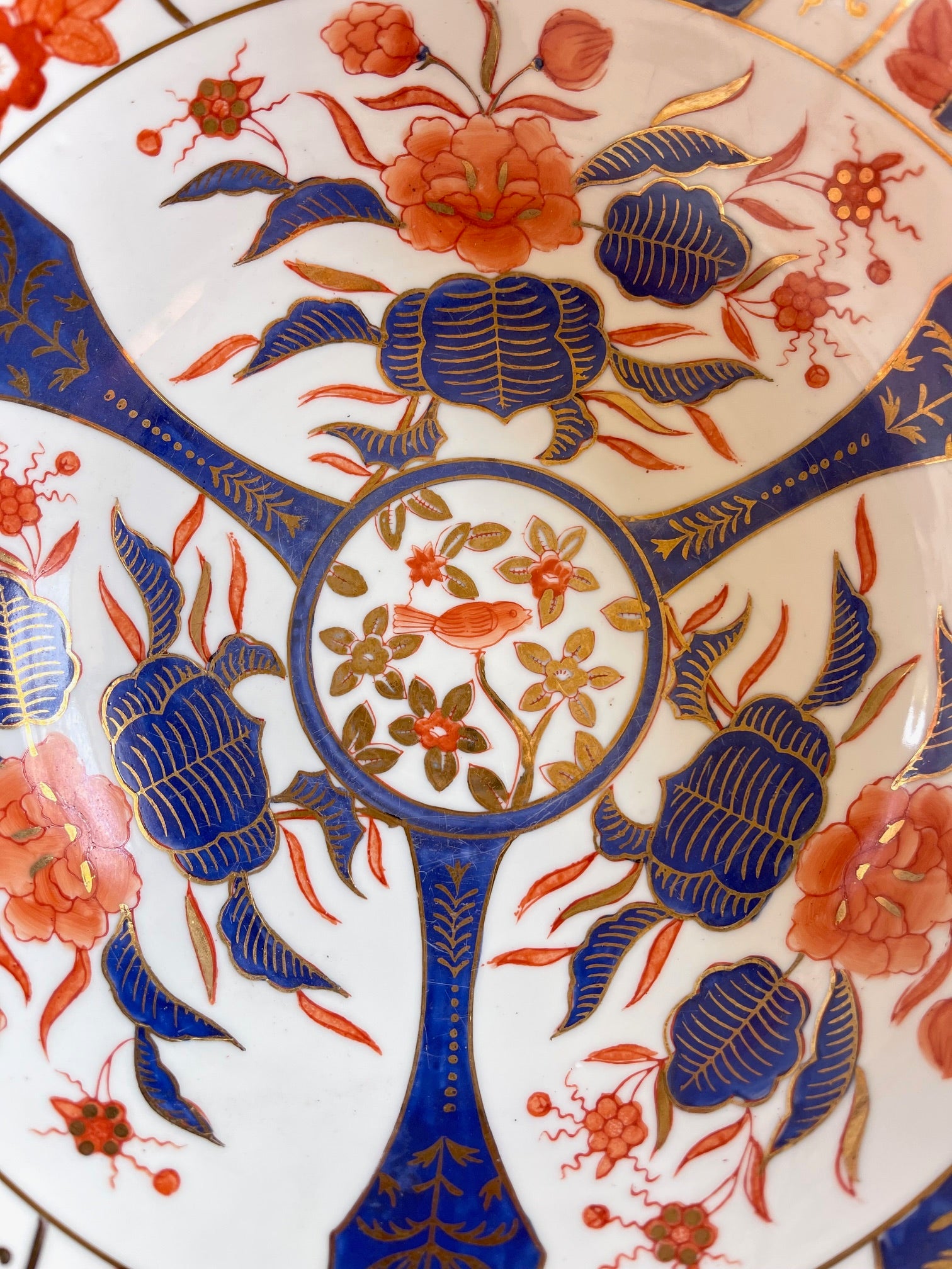 Vintage Imari-Style Bowl