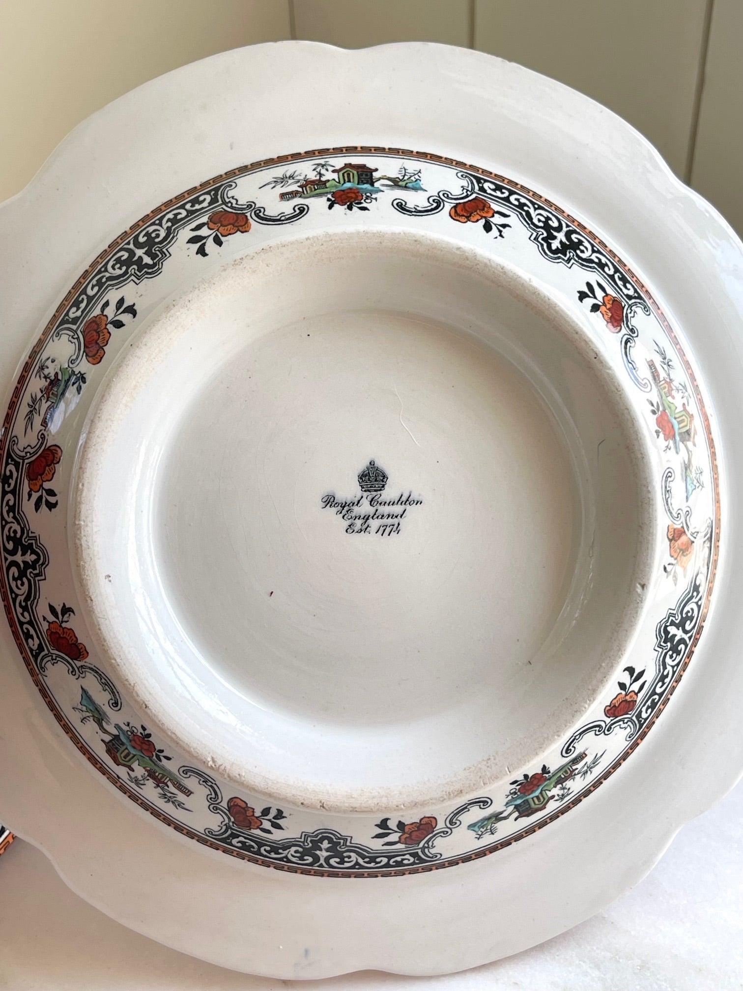 Antique Royal Cauldon Vegetable Dish
