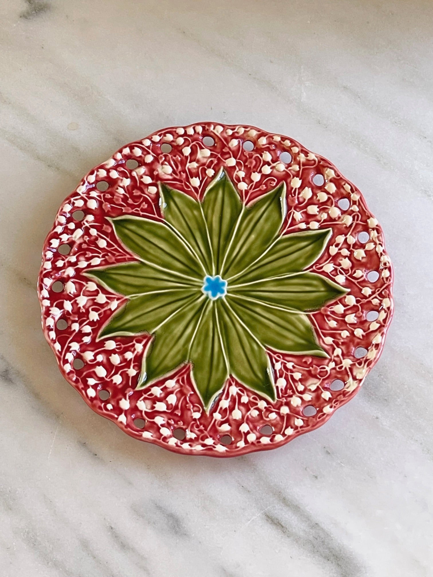 Vintage Bordallo Pinheiro Lily of the Valley