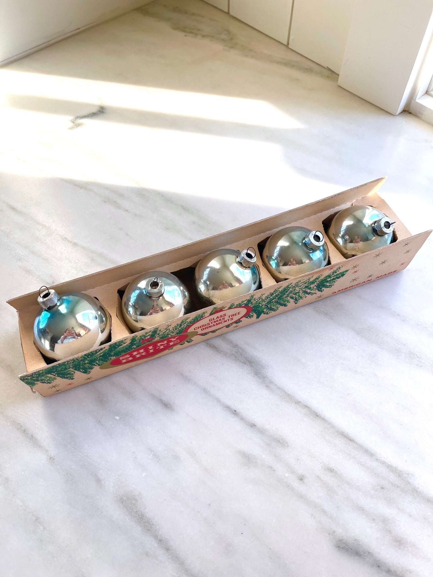 Vintage Shiny Brite Ornaments