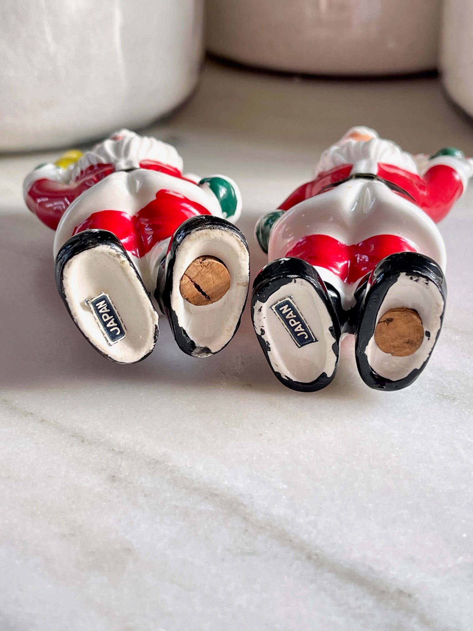 Mid Century Santa S&P Shakers