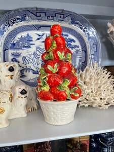 Vintage Italian Strawberry Topiary