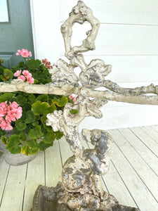 Antique Faux Bois Umbrella Stand