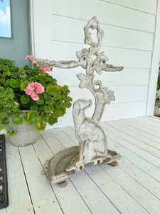 Antique Faux Bois Umbrella Stand