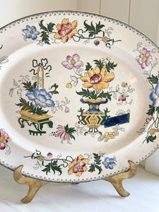 Antique Francis Morley Casket Japan Ironstone Platter