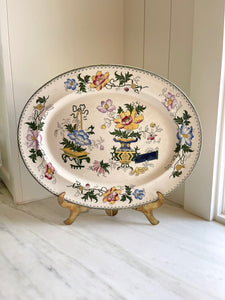 Antique Francis Morley Casket Japan Ironstone Platter