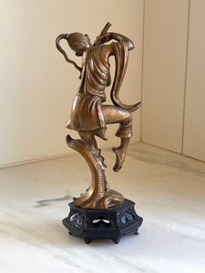 Vintage Depose Italy Asian Figurine