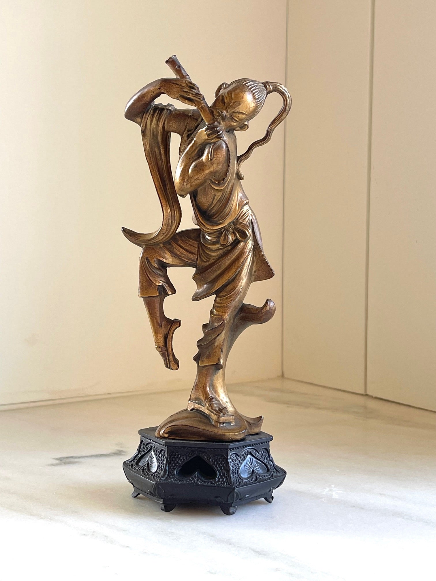 Vintage Depose Italy Asian Figurine