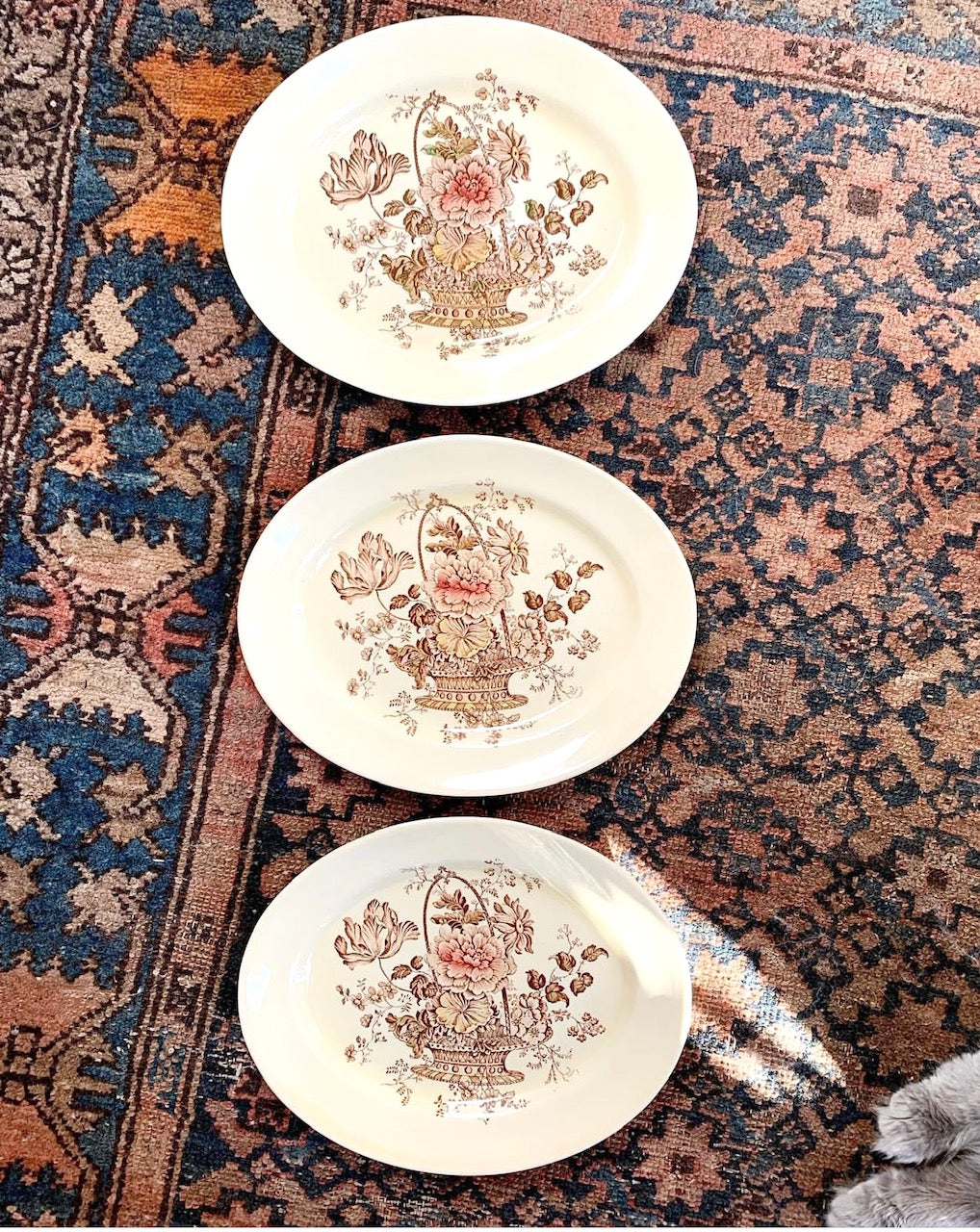 Vintage Charlotte Royal Crownford Staffordshire Platter