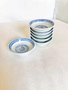 Tienshan Blue Rice Condiment Cups