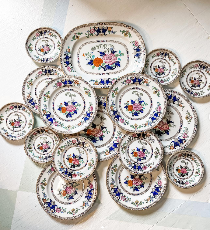 Antique minton cheap plates